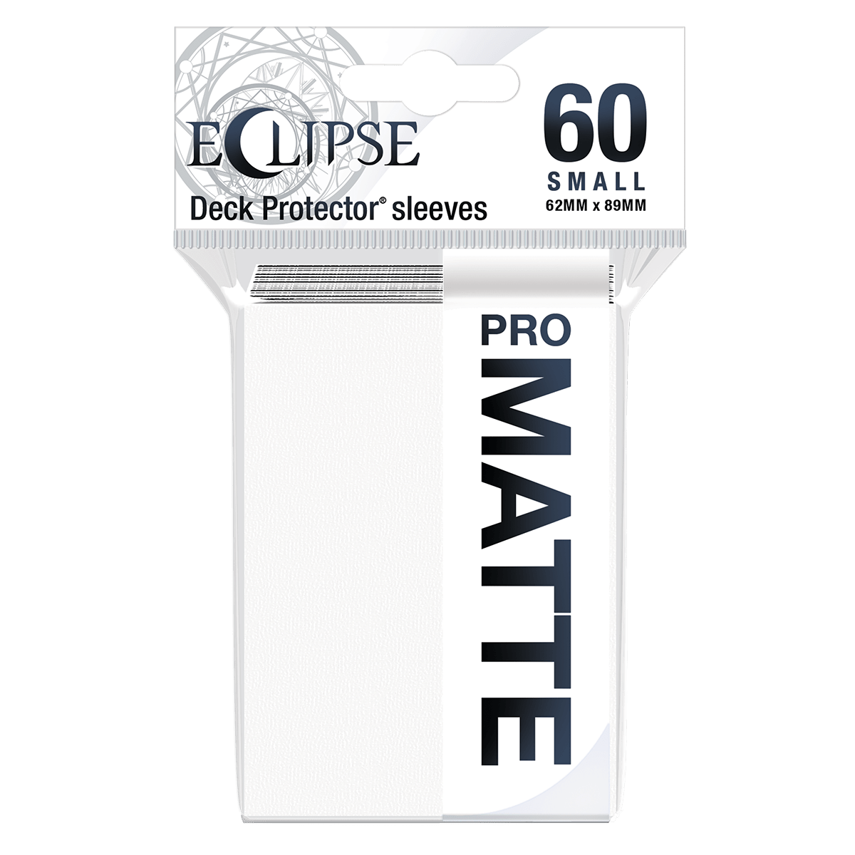 Eclipse Matte Small Deck Protector Sleeves (60ct) - E - 15636 - Ultra PRO - Ultra PRO International