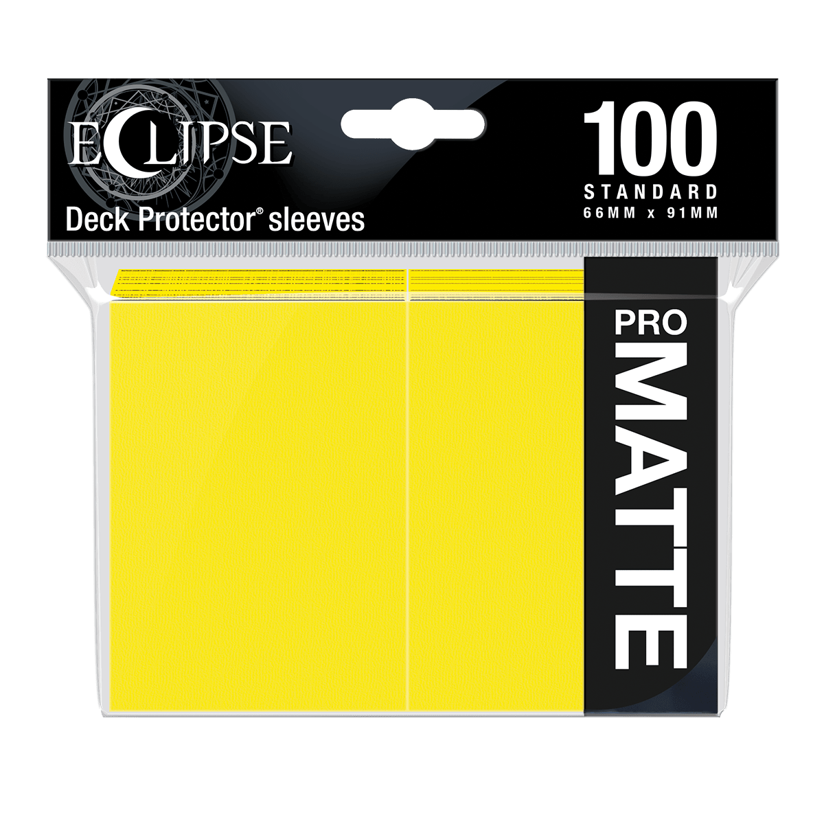 Eclipse Matte Standard Deck Protector Sleeves (100ct) - E - 15620 - Ultra PRO - Ultra PRO International