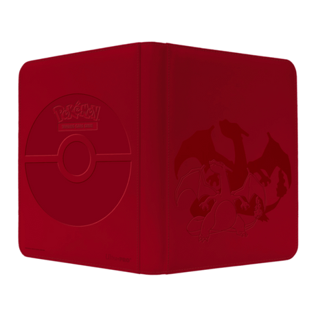 Elite Series: Charizard 9 - Pocket Zippered PRO - Binder for Pokemon - E - 16161 - Ultra PRO - Ultra PRO International