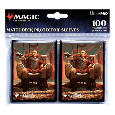 Fallout Caesar, Legionâ€™s Emperor Deck ProtectorÂ® Sleeves (100ct) for Magic: The Gathering - E - 38307 - Ultra PRO - Ultra PRO International