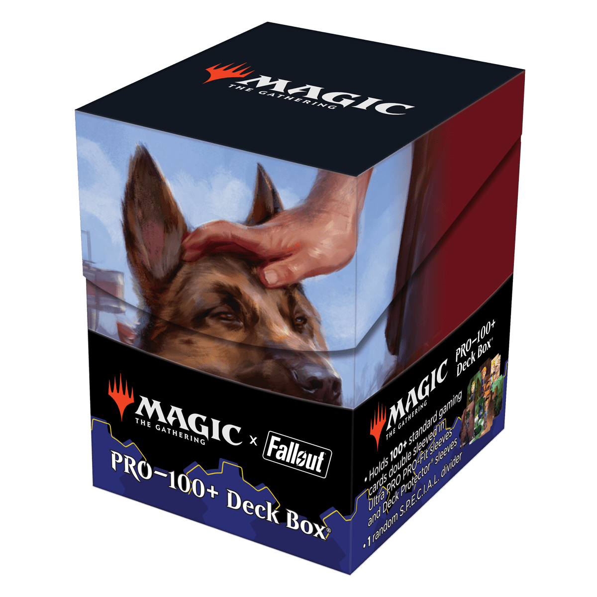 Fallout Dogmeat, Ever Loyal 100+ Deck Box for Magic: The Gathering - E - 38308 - Ultra PRO - Ultra PRO International