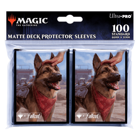 Fallout Dogmeat, Ever Loyal 100ct Deck ProtectorÂ® Sleeves for Magic: The Gathering - E - 38304 - Ultra PRO - Ultra PRO International