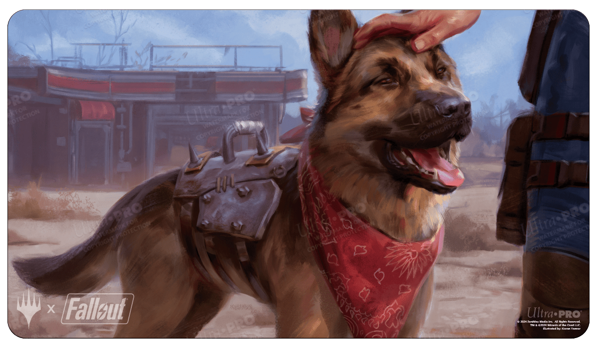 Fallout Dogmeat, Ever Loyal Standard Gaming Playmat for Magic: The Gathering - E - 38319 - Ultra PRO - Ultra PRO International