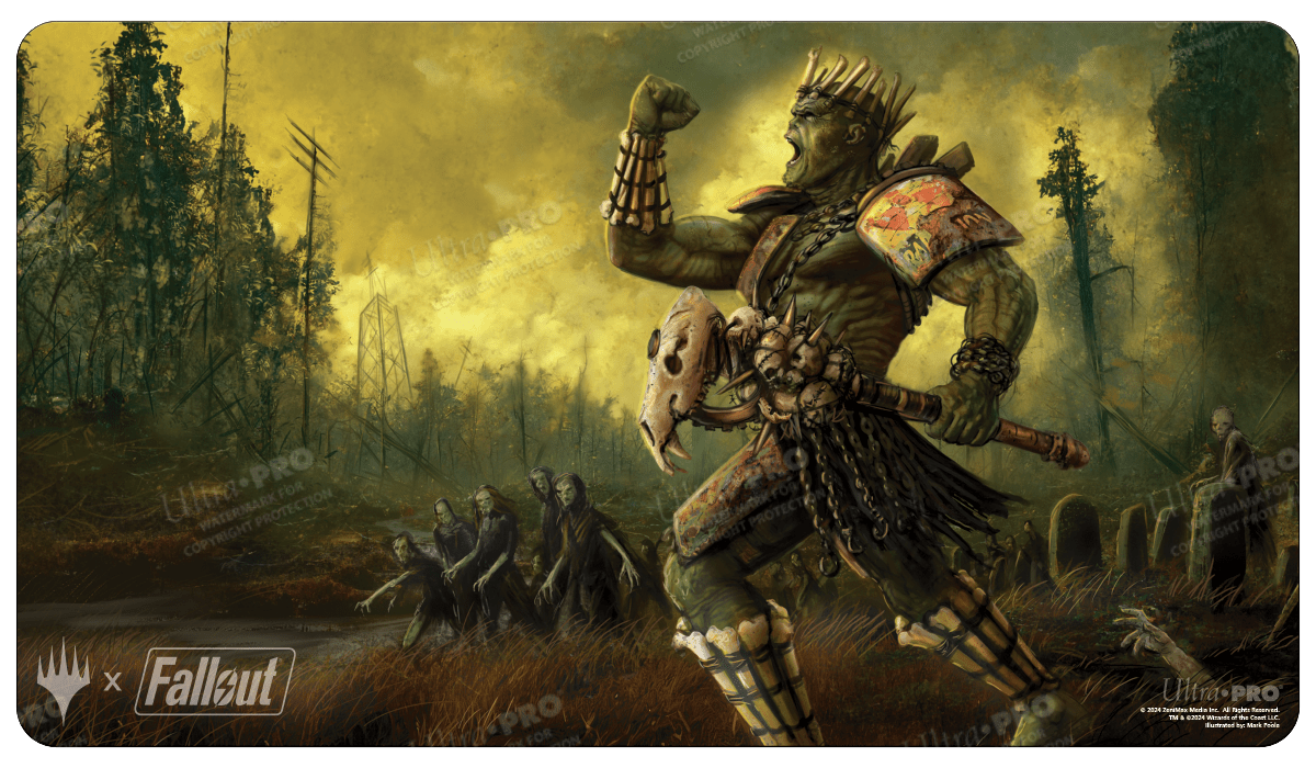 Fallout Grave Titan Standard Gaming Playmat for Magic: The Gathering - E - 38326 - Ultra PRO - Ultra PRO International