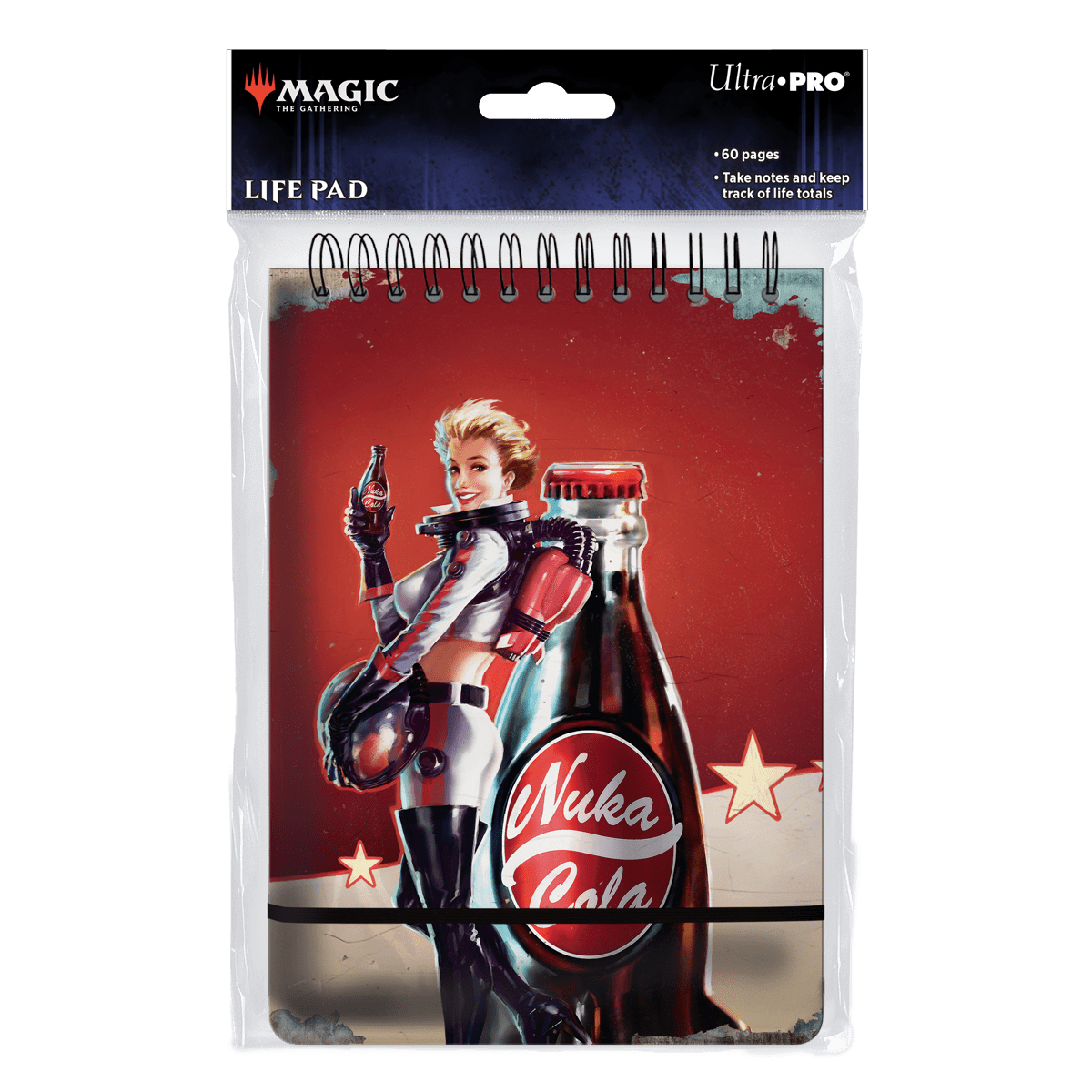 Fallout Nuka - Cola Pinup Spiral Life Pad for Magic: The Gathering - E - 38315 - Ultra PRO - Ultra PRO International