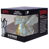 Figurines of Adorable Power: Dungeons & Dragons "Silver Dragon" - E - 18573 - Ultra PRO - Ultra PRO International