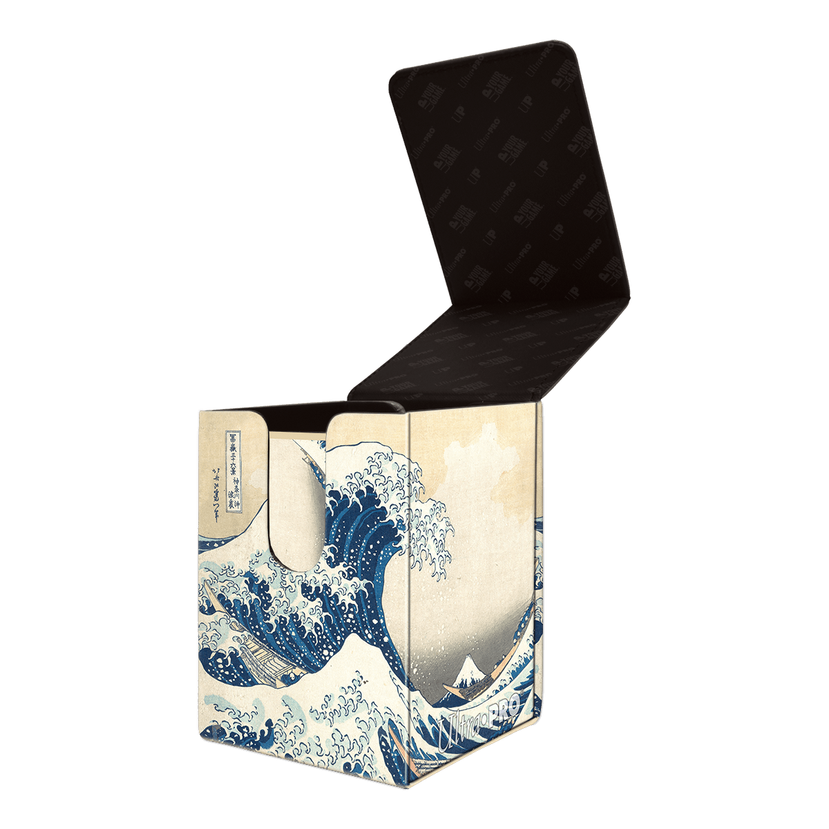 Fine Art The Great Wave Off Kanagawa Alcove Flip Deck Box by Hokusai - E - 15348 - Ultra PRO - Ultra PRO International