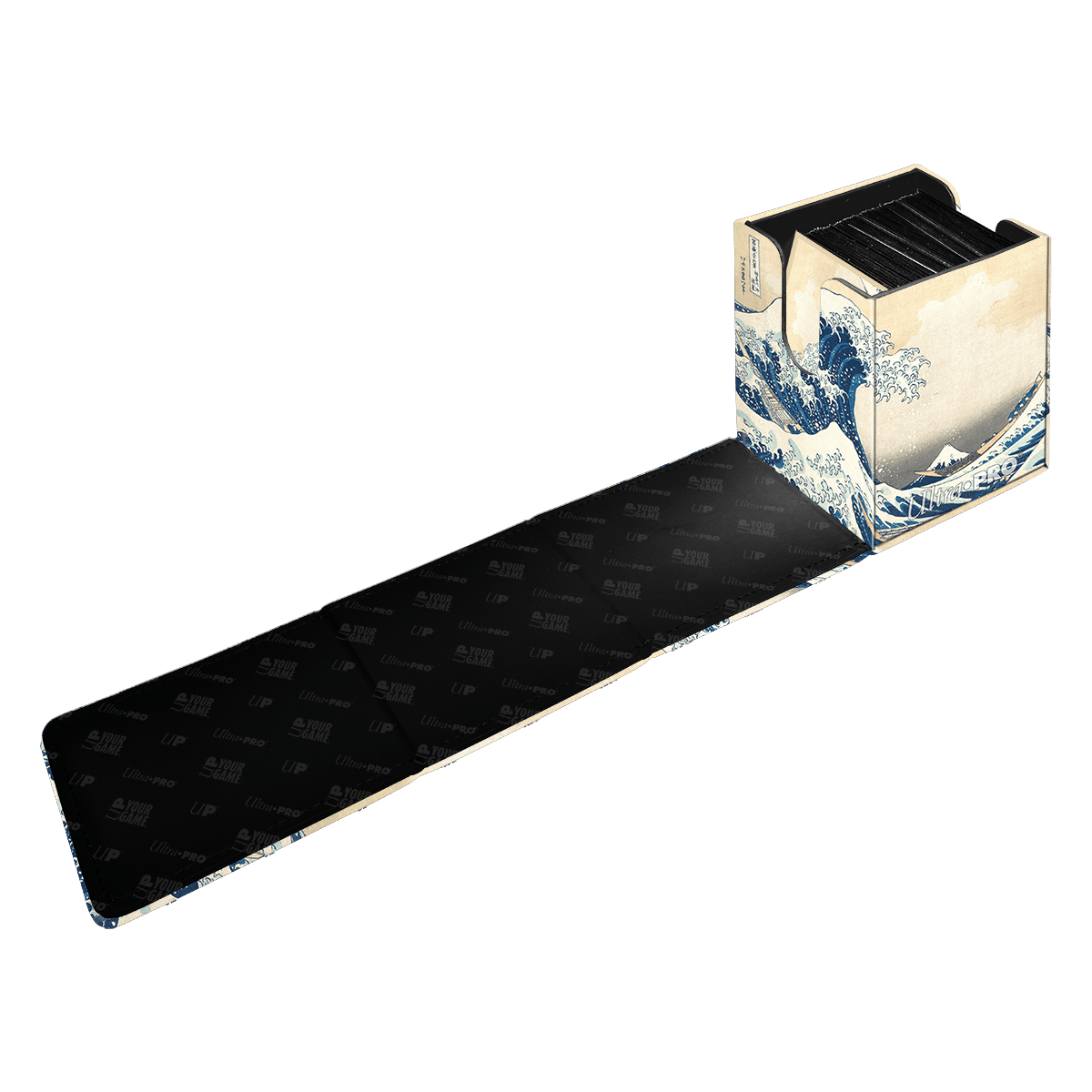 Fine Art The Great Wave Off Kanagawa Alcove Flip Deck Box by Hokusai - E - 15348 - Ultra PRO - Ultra PRO International