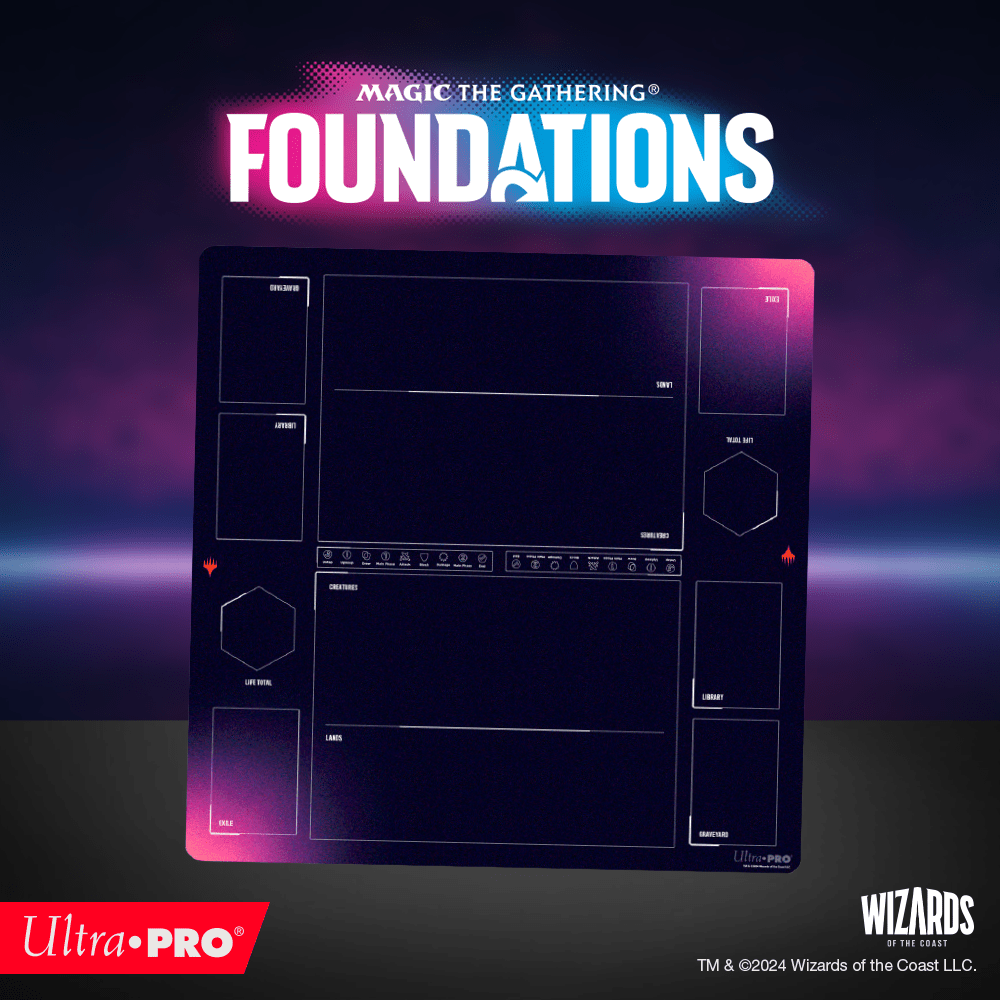 Foundations Learn To Play 2 - Player Battlemat for Magic: The Gathering - E - 38644 - Ultra PRO - Ultra PRO International