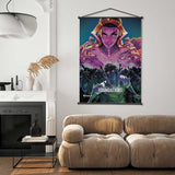 Foundations Liliana Wall Scroll for Magic: The Gathering - E - 38642 - Ultra PRO International - Ultra PRO International