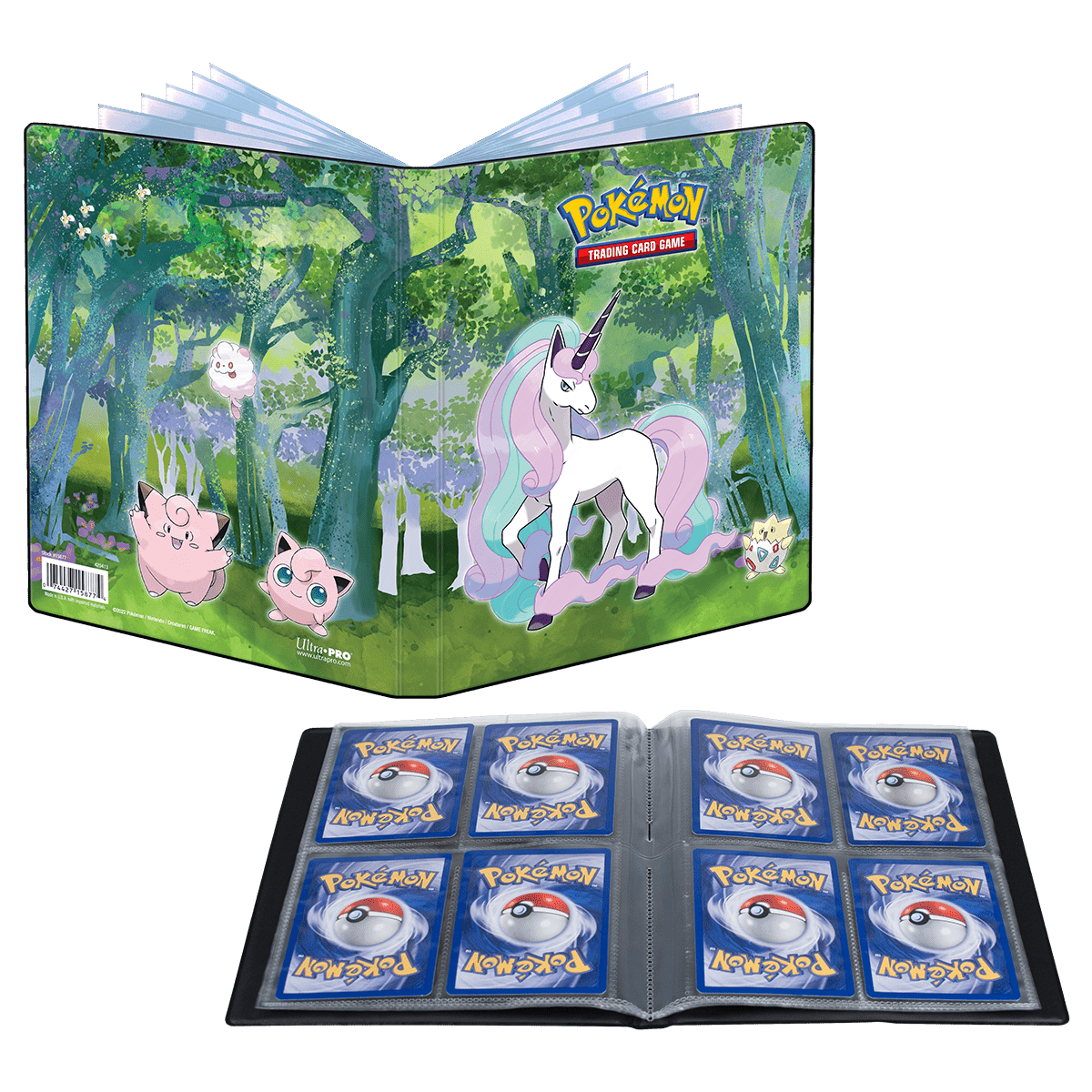 Gallery Series Enchanted Glade 4 - Pocket Portfolio for Pokemon - E - 15877 - Ultra PRO - Ultra PRO International