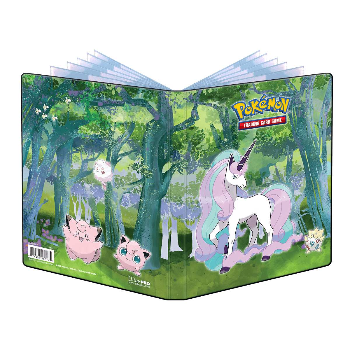 Gallery Series Enchanted Glade 4 - Pocket Portfolio for Pokemon - E - 15877 - Ultra PRO - Ultra PRO International