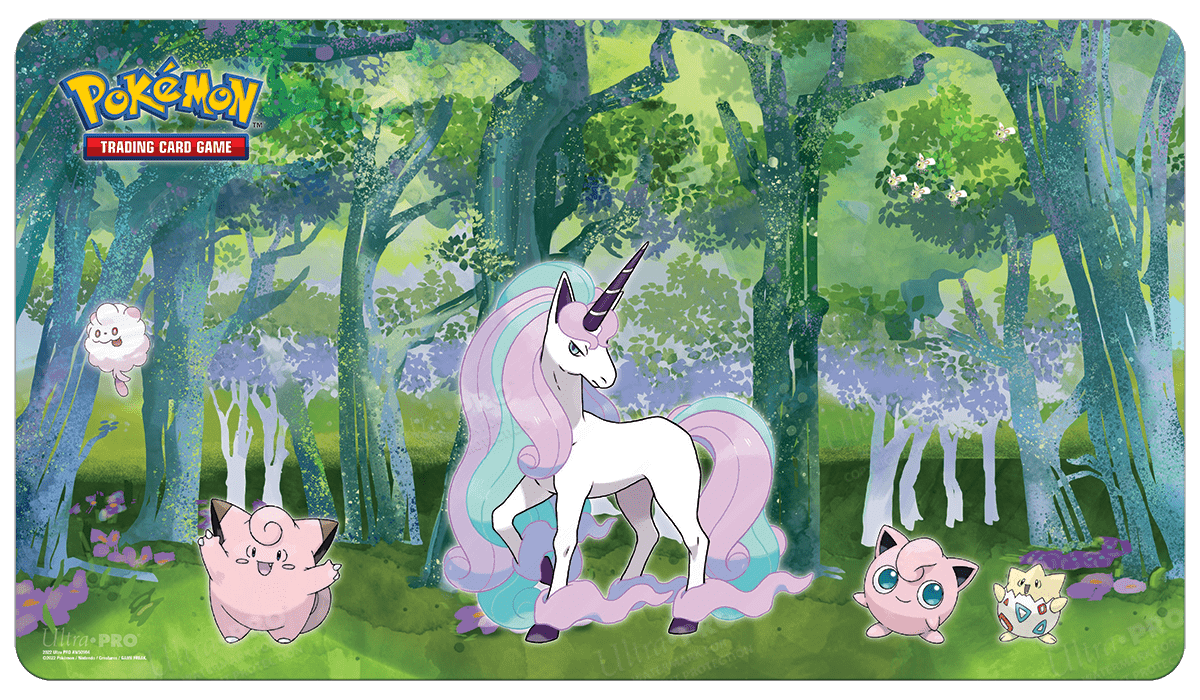 Gallery Series Enchanted Glade Standard Gaming Playmat Mousepad for Pokemon - E - 15876 - Ultra PRO - Ultra PRO International