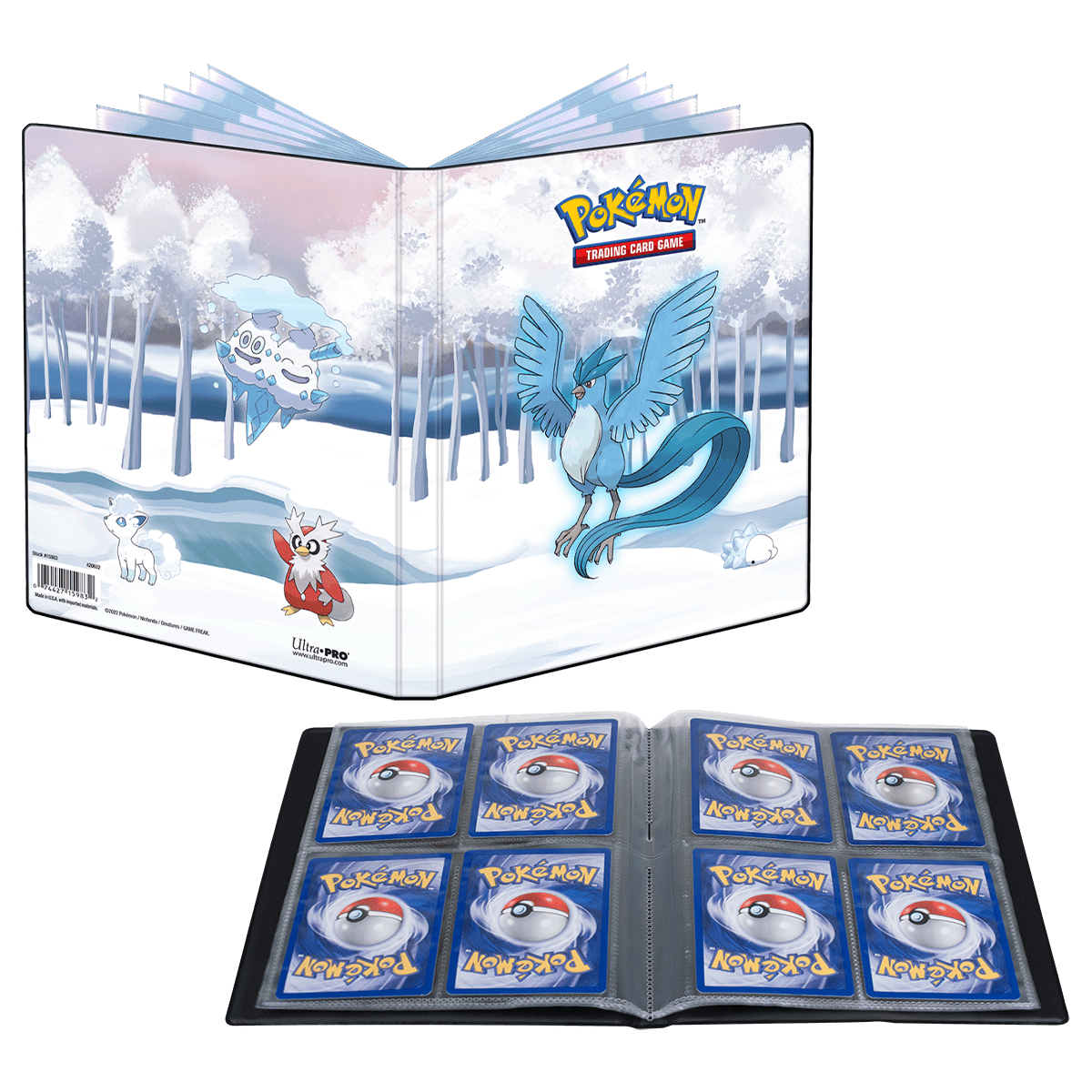 Gallery Series Frosted Forest 4 - Pocket Portfolio for PokÃ©mon - E - 15983 - Ultra PRO - Ultra PRO International