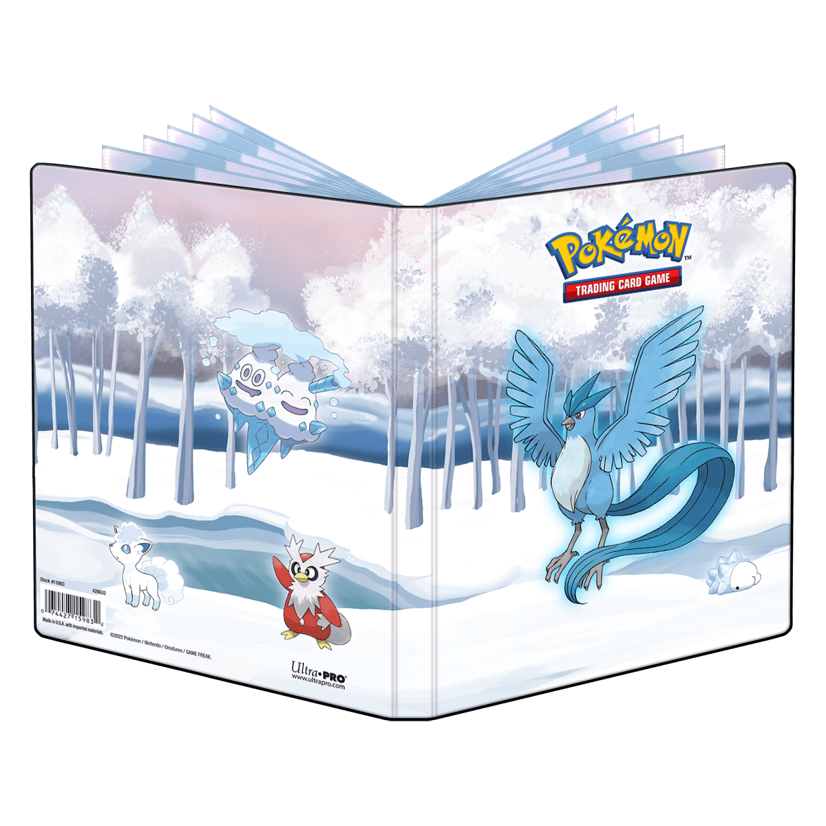 Gallery Series Frosted Forest 4 - Pocket Portfolio for PokÃ©mon - E - 15983 - Ultra PRO - Ultra PRO International