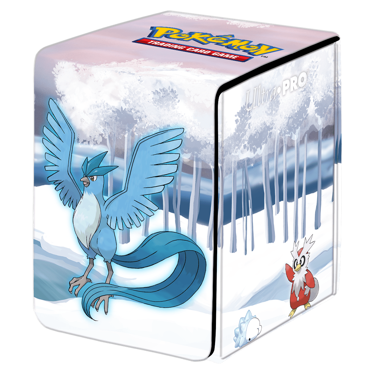 Gallery Series Frosted Forest Alcove Flip Deck Box for PokÃ©mon - E - 15989 - Ultra PRO - Ultra PRO International