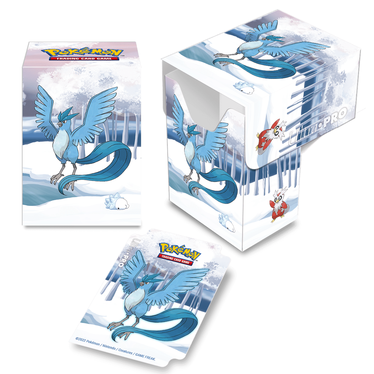 Gallery Series Frosted Forest Full - View Deck Box for PokÃ©mon - E - 15987 - Ultra PRO - Ultra PRO International