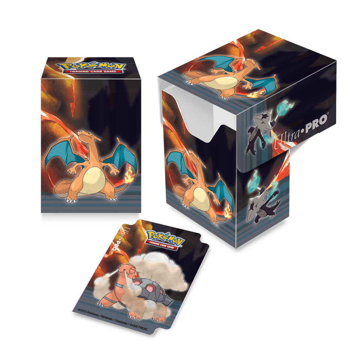 Gallery Series Scorching Summit Full - View Deck Box for Pokemon - E - 16132 - Ultra PRO - Ultra PRO International