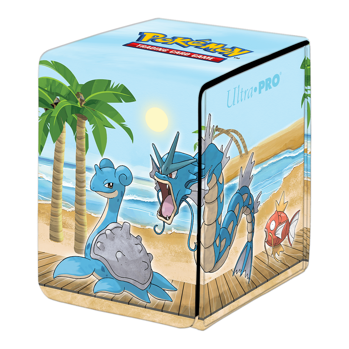 Gallery Series Seaside Alcove Flip Deck Box for PokÃ©mon - E - 15766 - Ultra PRO - Ultra PRO International