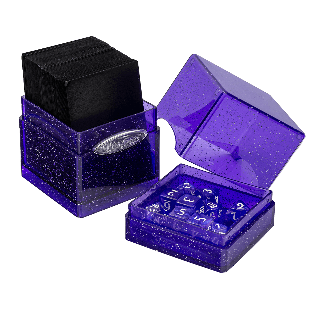 Glitter Satin Tower Deck Box - E - 16014 - Ultra PRO - Ultra PRO International