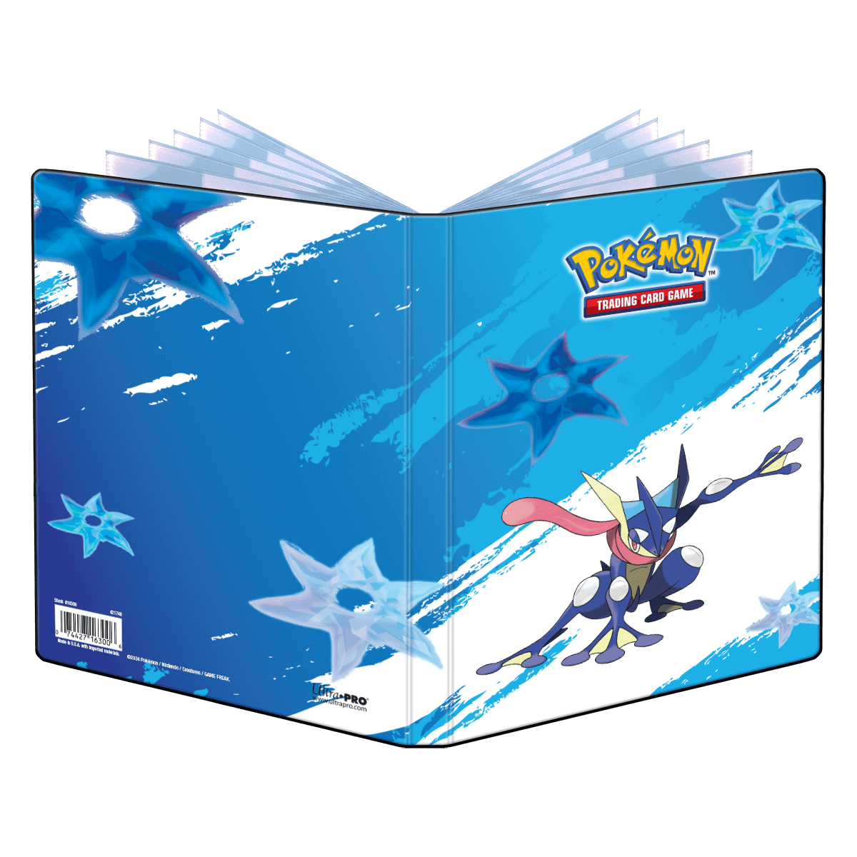 Greninja 4 - Pocket Portfolio for Pokémon - E - 16300 - Ultra PRO - Ultra PRO International