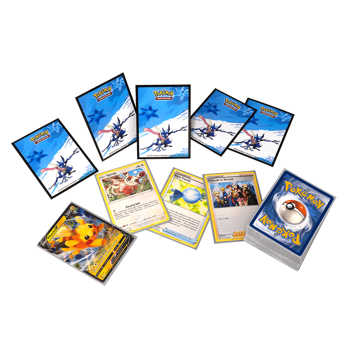 Greninja Standard Deck Protector® Sleeves (65ct) for Pokémon - E - 16296 - Ultra PRO - Ultra PRO International