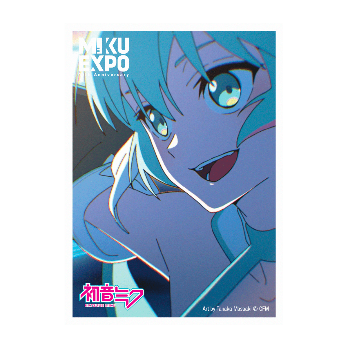 Hatsune Miku MIKU EXPO 10th Anniversary Flight Deck Protector Sleeves (100ct) - E - 16370 - Ultra PRO - Ultra PRO International