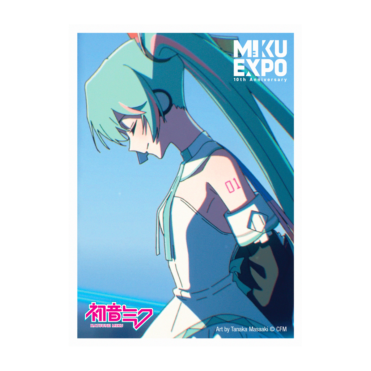 Hatsune Miku MIKU EXPO 10th Anniversary Patience Deck Protector Sleeves (100ct) - E - 16371 - Ultra PRO - Ultra PRO International