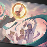 Hatsune Miku - Secret Lair - Stitched Edge Playmat for Magic: The Gathering - (Summer) Sol Ring - E - 38658 - Ultra PRO International - Ultra PRO International