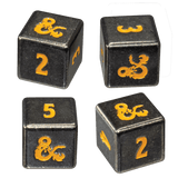 Heavy Metal Spelljammer Realmspace D6 Dice Set (4ct) for Dungeons & Dragons - E - 19410 - Ultra PRO - Ultra PRO International