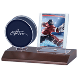 Hockey Puck & Card Wood Display Holder - E - 81676 - Ultra PRO - Ultra PRO International