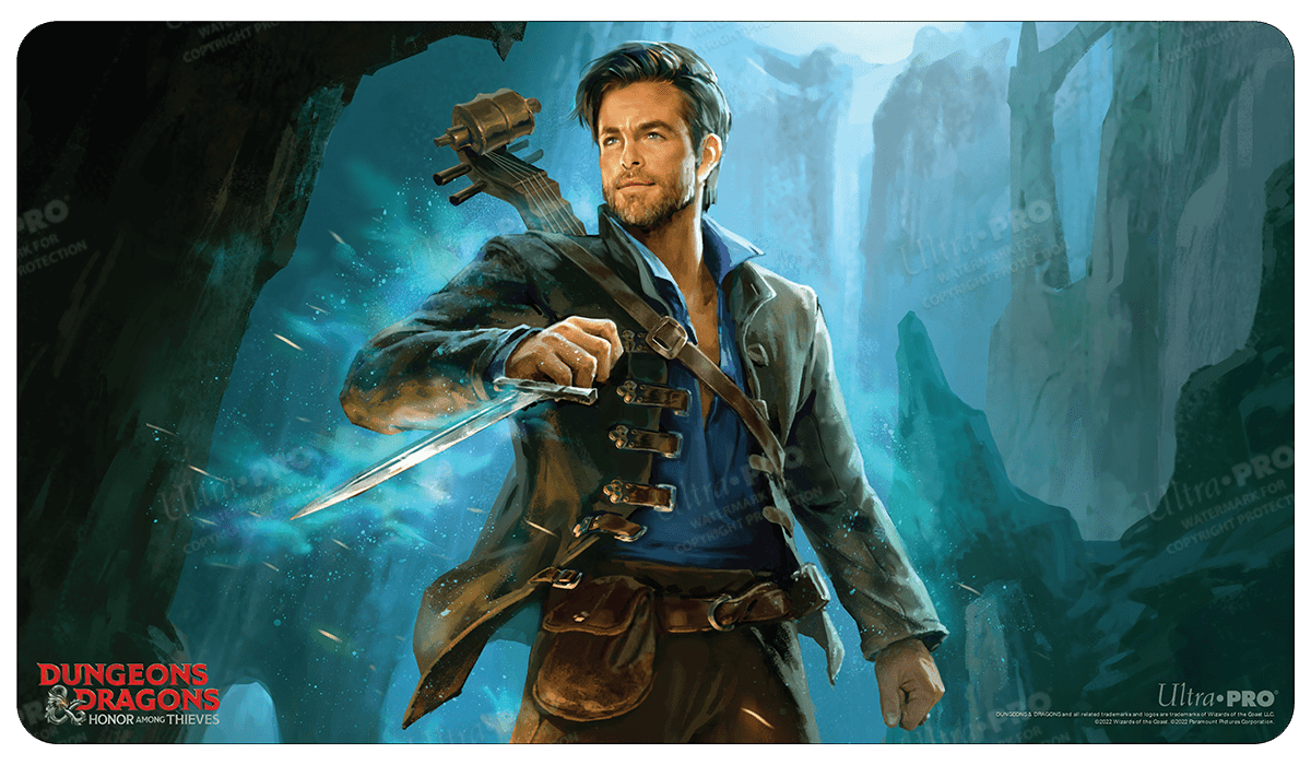 Honor Among Thieves Chris Pine Standard Gaming Playmat for Dungeons & Dragons - E - 19702 - Ultra PRO - Ultra PRO International