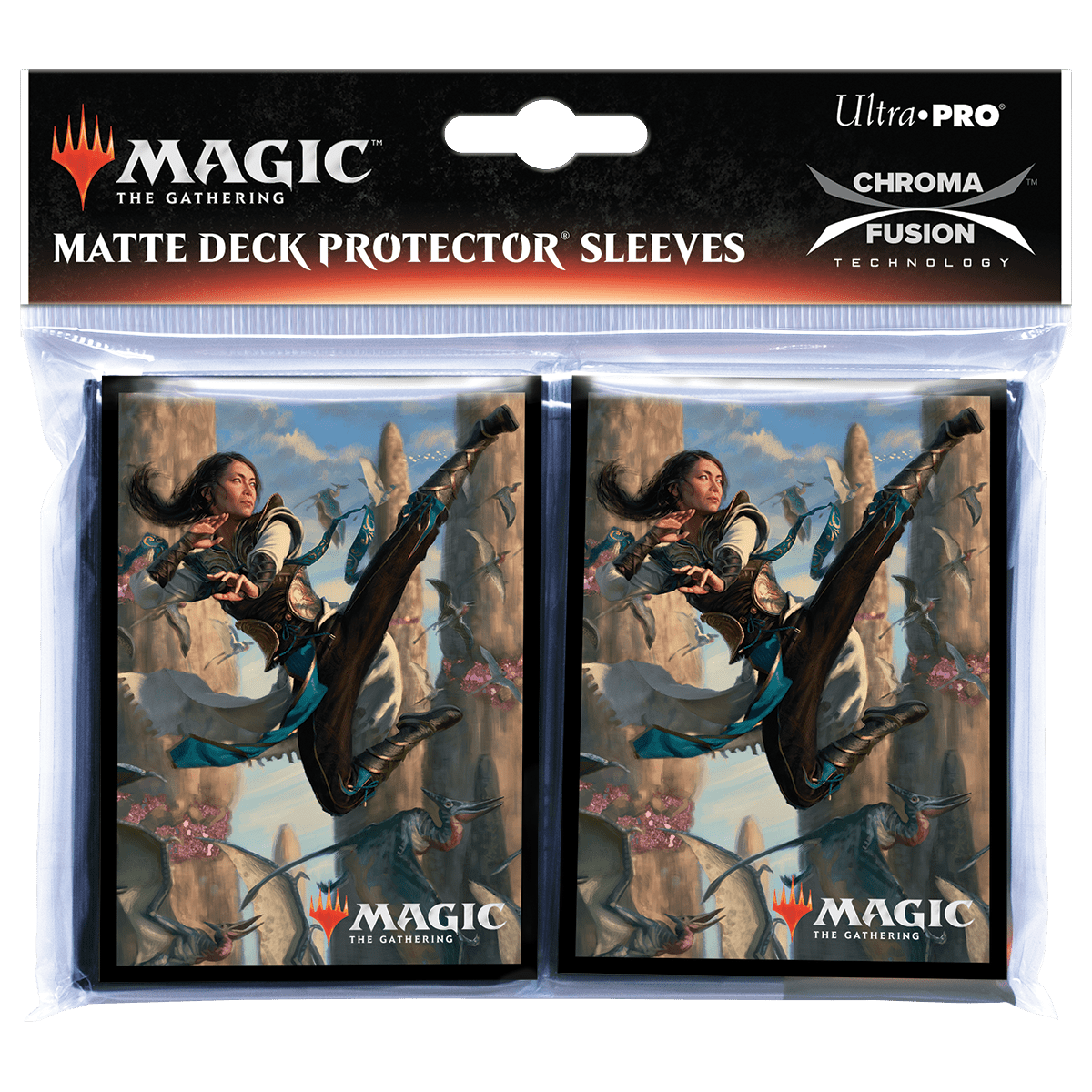 Ikoria: Lair of Behemoths Narset of the Ancient Way Standard Deck Protector Sleeves (100ct) for Magic: The Gathering - E - 18304 - Ultra PRO - Ultra PRO International