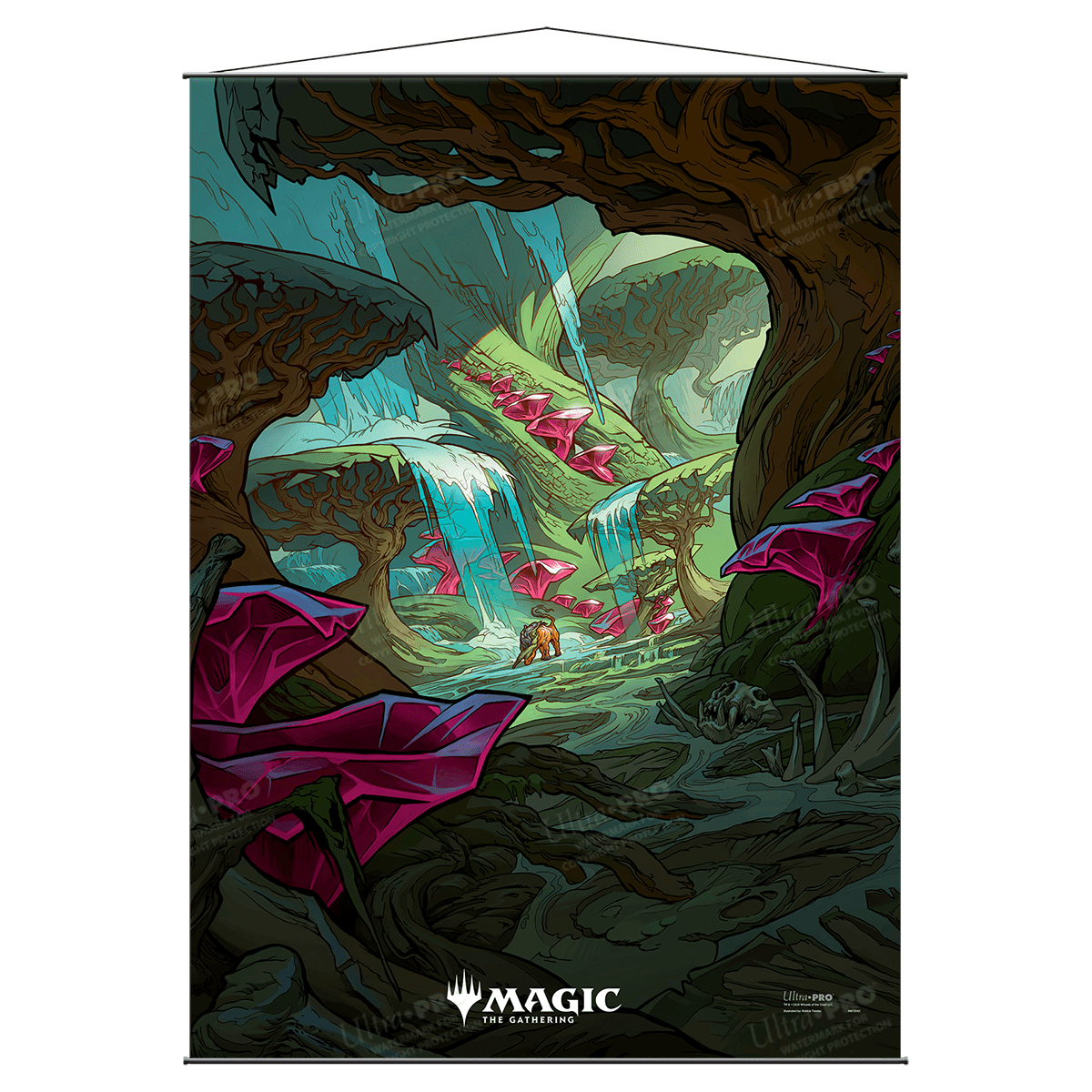 Ikoria: Lair of Behemoths Zagoth Triome Wall Scroll for Magic: The Gathering - E - 18327 - Ultra PRO - Ultra PRO International