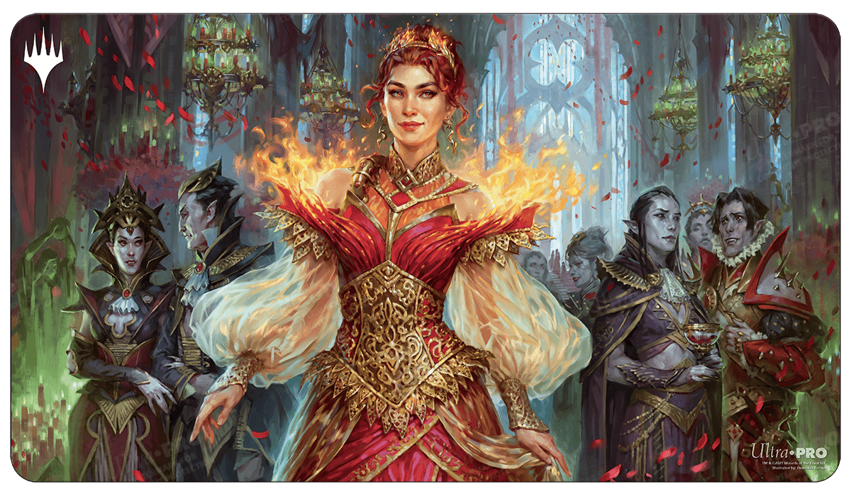 Innistrad: Crimson Vow Chandra, Dressed to Kill Standard Gaming Playmat for Magic: The Gathering - E - 19220 - Ultra PRO - Ultra PRO International