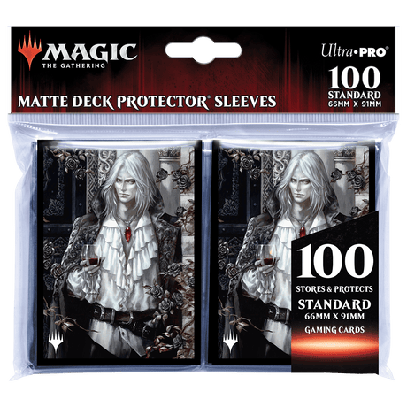 Innistrad: Crimson Vow Sorin the Mirthless Standard Deck Protector Sleeves (100ct) for Magic: The Gathering - E - 19213 - Ultra PRO - Ultra PRO International