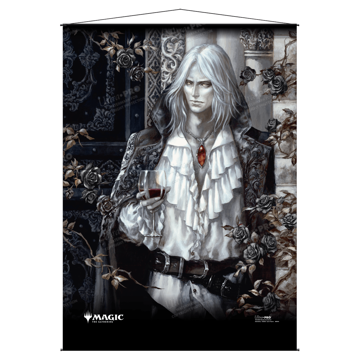 Innistrad: Crimson Vow Sorin the Mirthless Wall Scroll for Magic: The Gathering - E - 19205 - Ultra PRO - Ultra PRO International