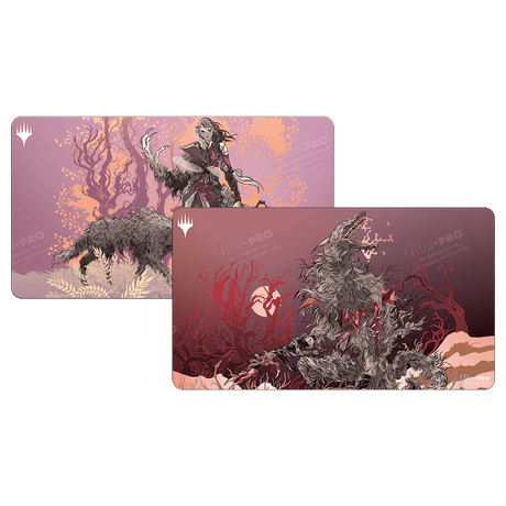 Innistrad: Midnight Hunt Arlinn the Pack Leader Double - Sided Standard Gaming Playmat for Magic: The Gathering - E - 18836 - Ultra PRO - Ultra PRO International