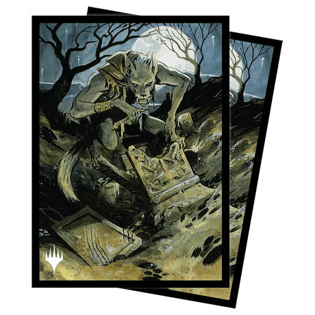 Innistrad: Midnight Hunt Graveyard Glutton Standard Deck Protector Sleeves (100ct) for Magic: The Gathering - E - 18825 - Ultra PRO - Ultra PRO International