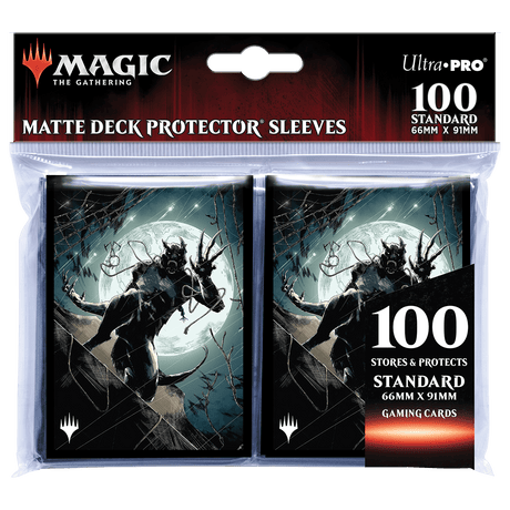 Innistrad: Midnight Hunt Seafaring Werewolf Standard Deck Protector Sleeves (100ct) for Magic: The Gathering - E - 18824 - Ultra PRO - Ultra PRO International