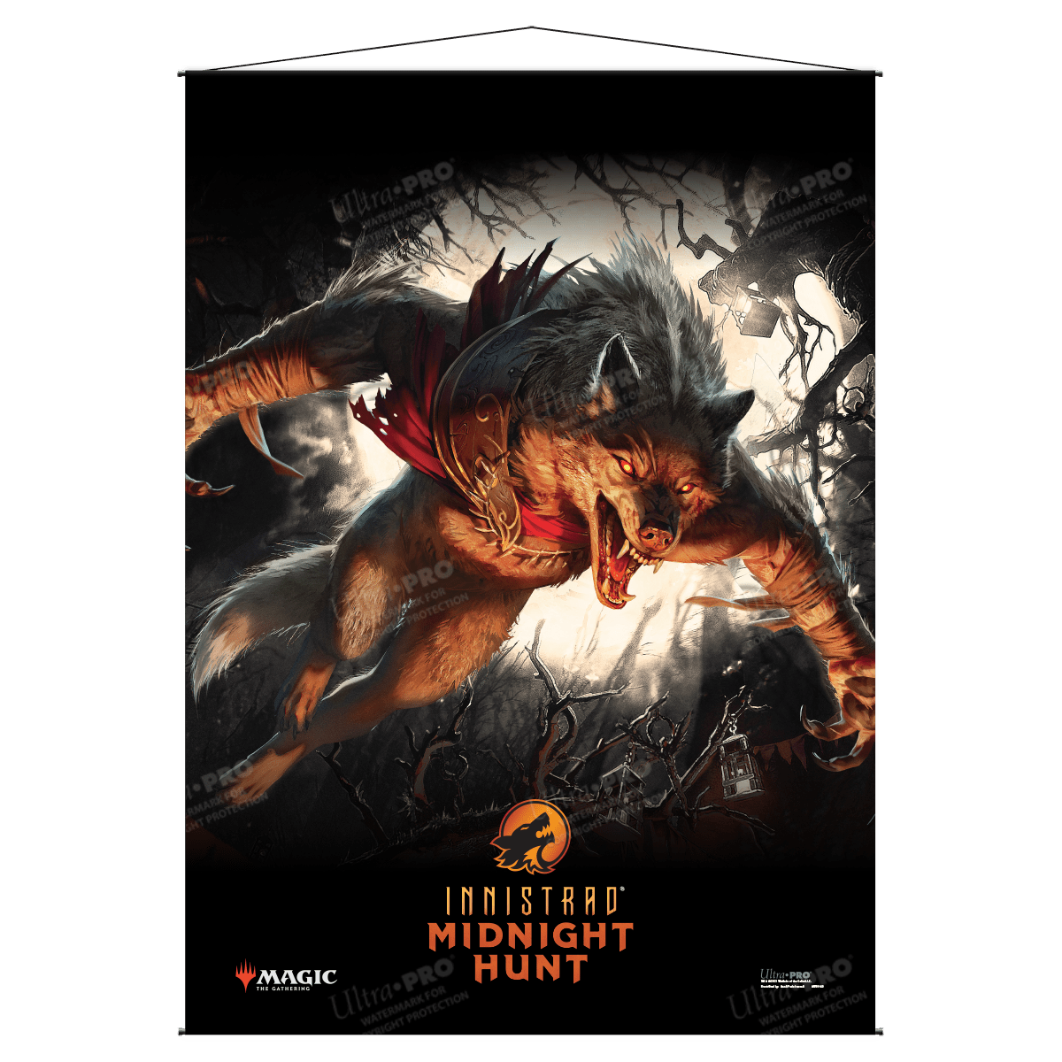 Innistrad: Midnight Hunt Set Display Key Art Hunt Wall Scroll for Magic: The Gathering - E - 18816 - Ultra PRO - Ultra PRO International