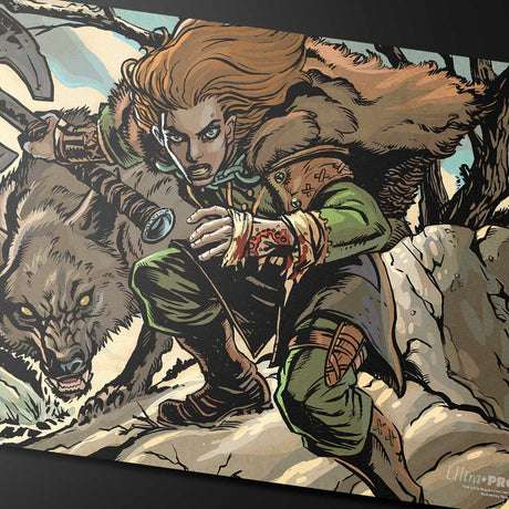 Innistrad Remastered Huntmaster of the Fells / Ravager of the Fells Double - Sided Playmat for Magic: The Gathering - E - 38656 - Ultra PRO - Ultra PRO International