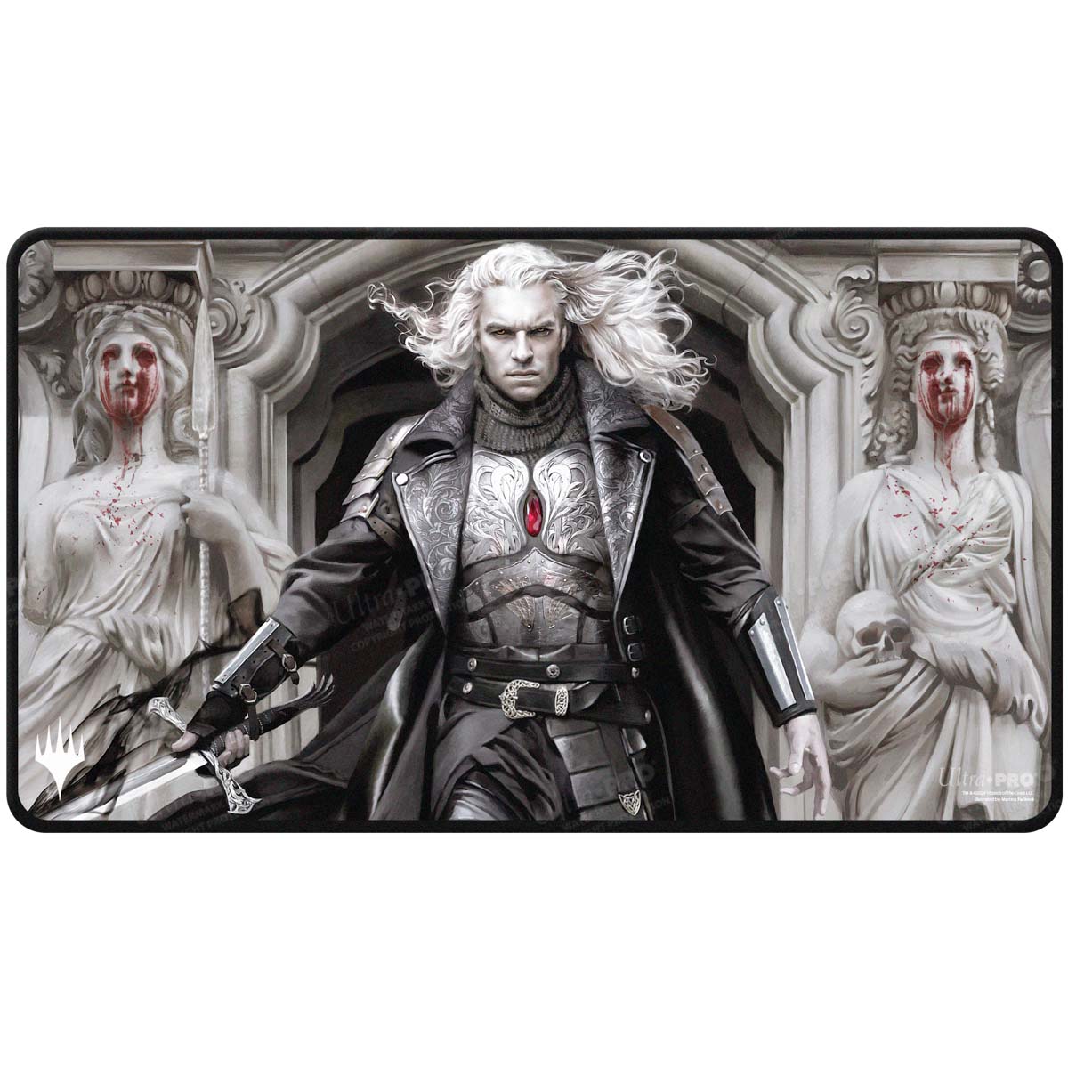 Innistrad Remastered Sorin, Imperious Bloodlord Black Stitched Playmat for Magic: The Gathering - E - 38646 - Ultra PRO - Ultra PRO International