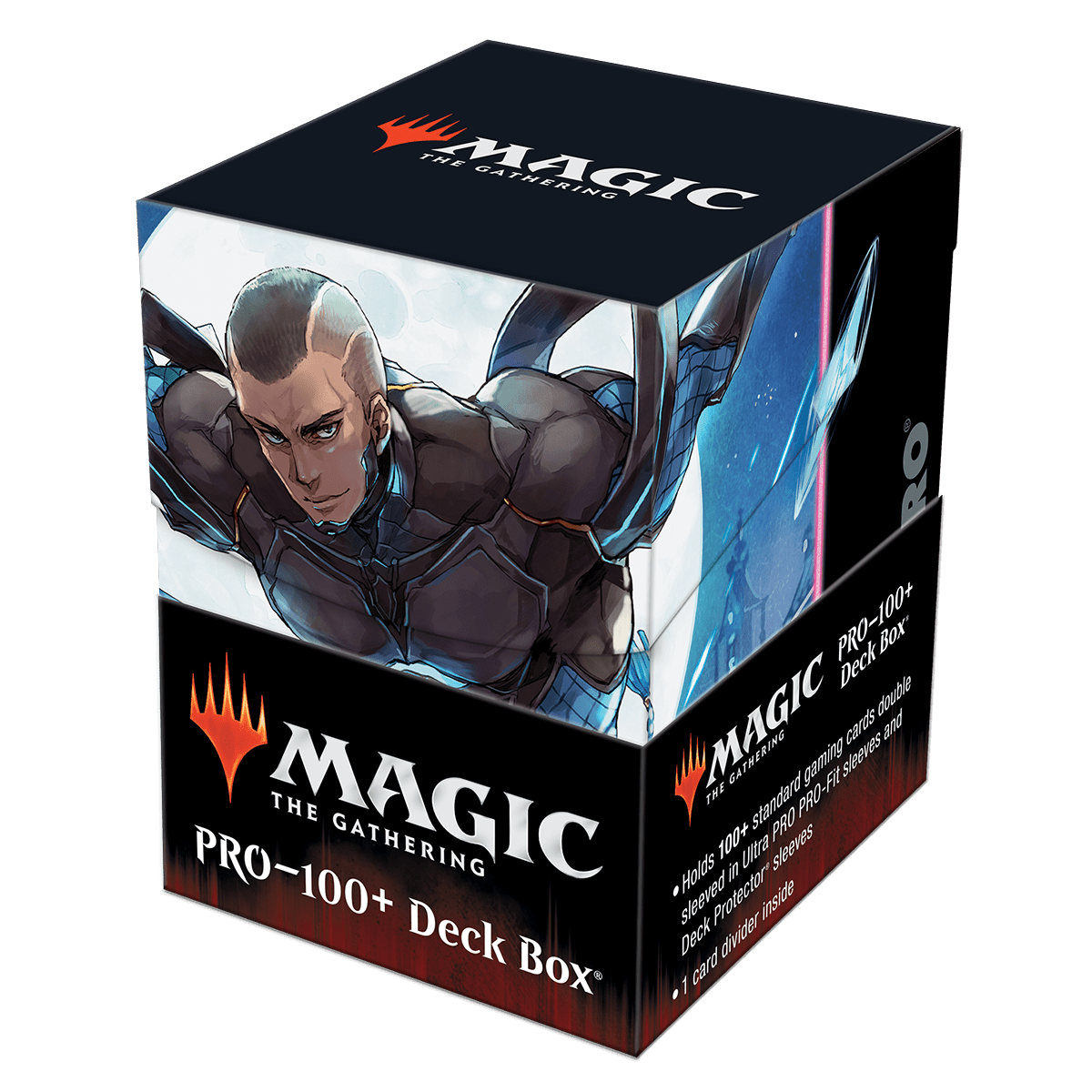 Kamigawa Neon Dynasty Kaito Shizuki 100+ Deck Box for Magic: The Gathering - E - 19281 - Ultra PRO - Ultra PRO International