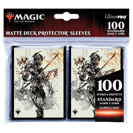 Kamigawa Neon Dynasty Satoru Umezawa Standard Deck Protector Sleeves (100ct) for Magic: The Gathering - E - 19291 - Ultra PRO - Ultra PRO International