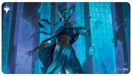 Kamigawa Neon Dynasty Tamiyo, Compleated Sage Standard Gaming Playmat for Magic: The Gathering - E - 19274 - Ultra PRO - Ultra PRO International