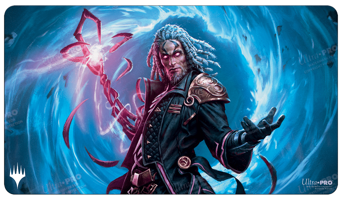 Kamigawa Neon Dynasty Tezzeret, Betrayer of Flesh Standard Gaming Playmat for Magic: The Gathering - E - 19273 - Ultra PRO - Ultra PRO International