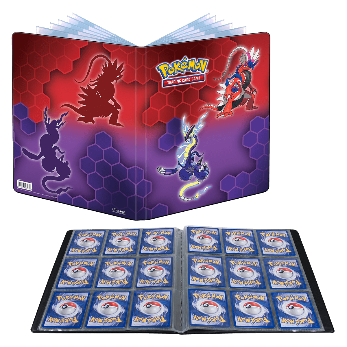 Koraidon & Miraidon 9 - Pocket Portfolio for Pokemon - E - 16184 - Ultra PRO - Ultra PRO International