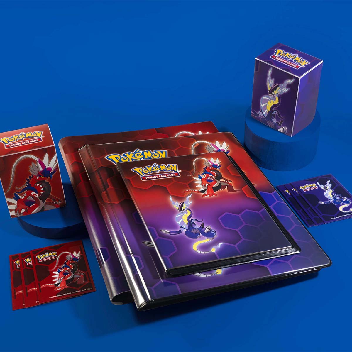 Koraidon & Miraidon 9 - Pocket PRO - Binder for Pokemon - E - 16188 - Ultra PRO - Ultra PRO International