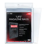 Life Magazine Size Bags (100ct) - E - 82312 - Ultra PRO - Ultra PRO International